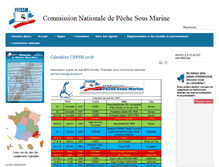 Tablet Screenshot of peche.ffessm.fr