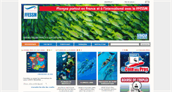 Desktop Screenshot of ffessm.fr